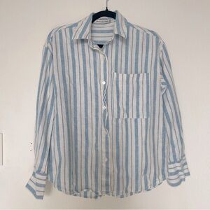 A&F linen shirt [2XS]